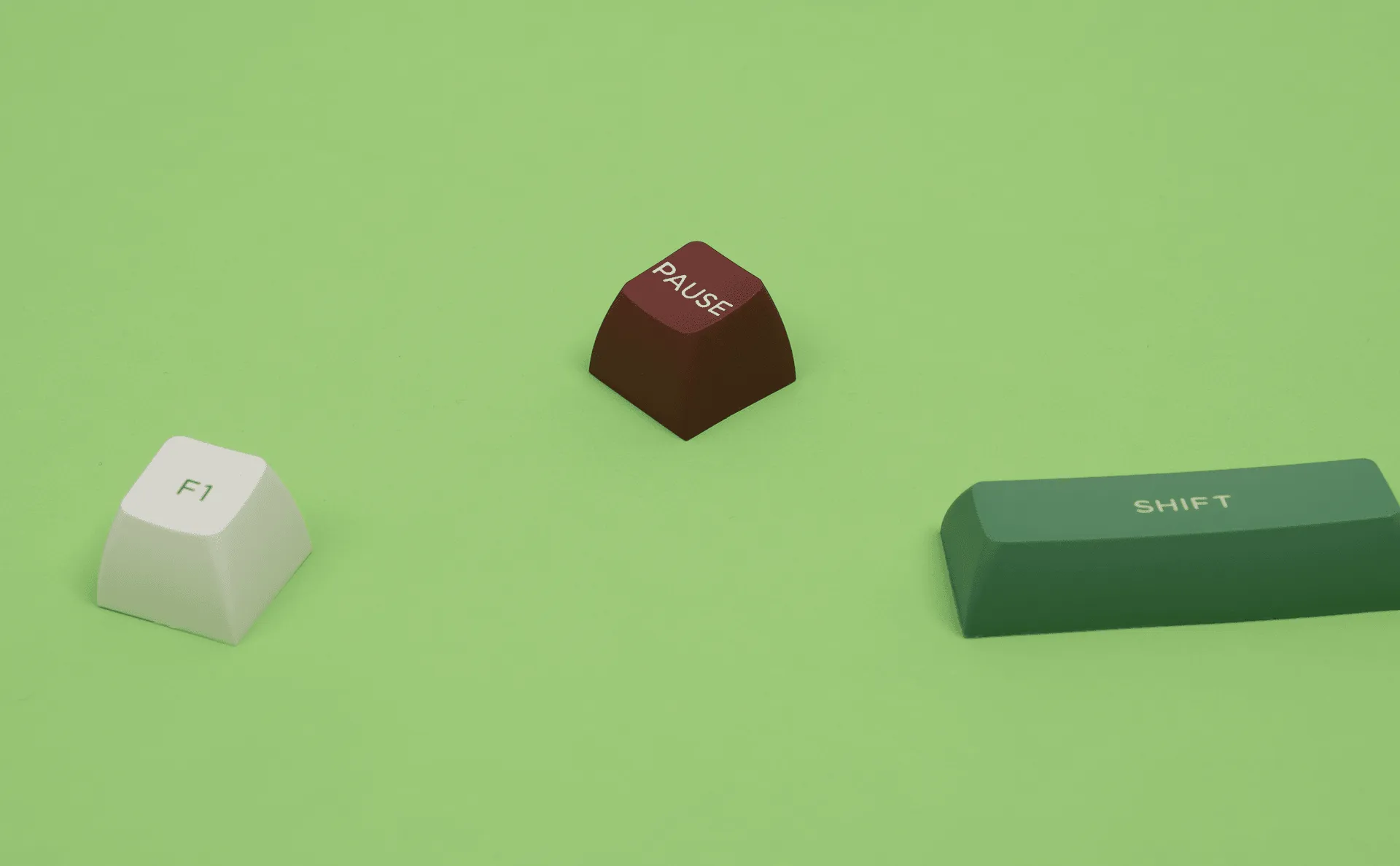 Akko Matcha Red Bean Keycaps Set OSA 217 KEYS