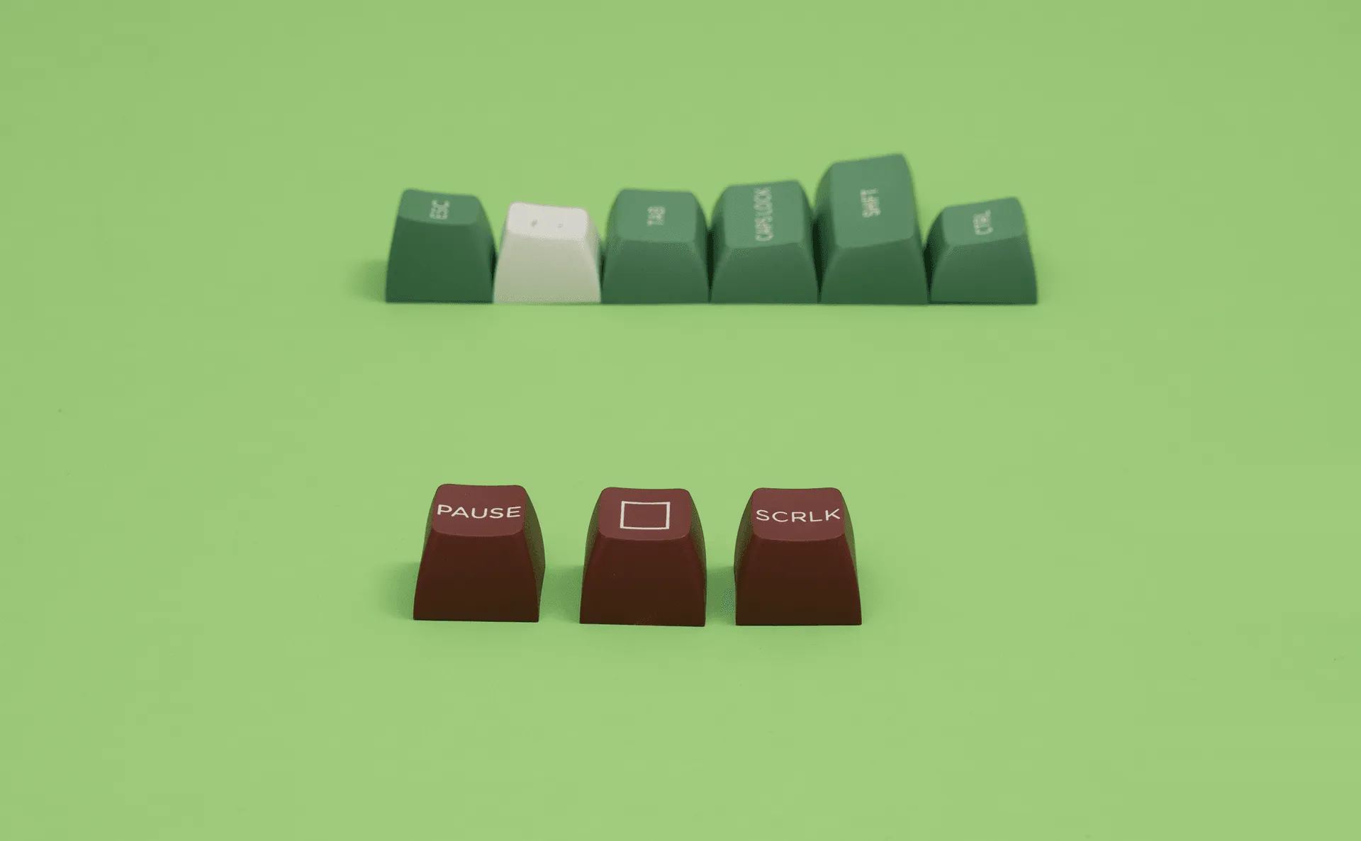 Akko Matcha Red Bean Keycaps Set OSA 217 KEYS