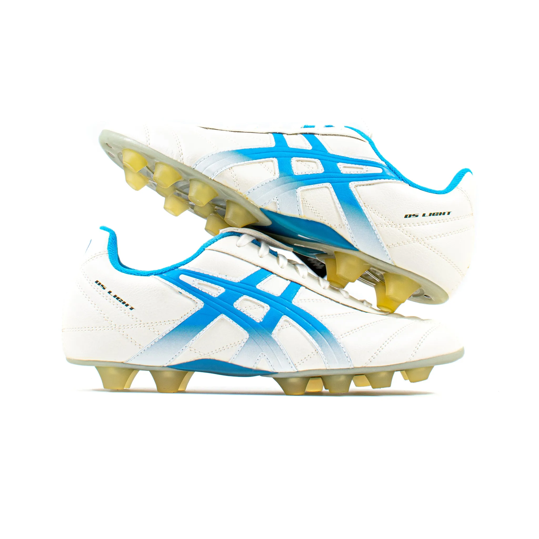 Asics DS Light FB White Blue FG