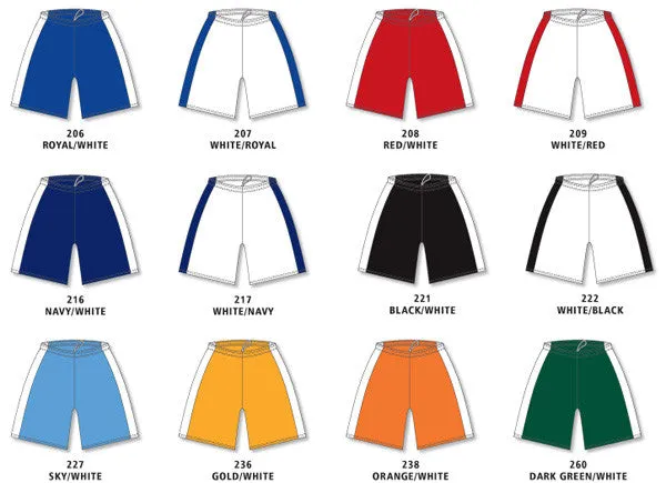 Athletic Knit Two-Tone Volleyball Game Shorts