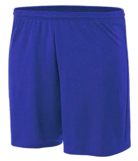 Athletic Knit Volleyball Short With Elastic Waist