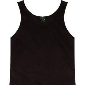 Black - Military Tank Top