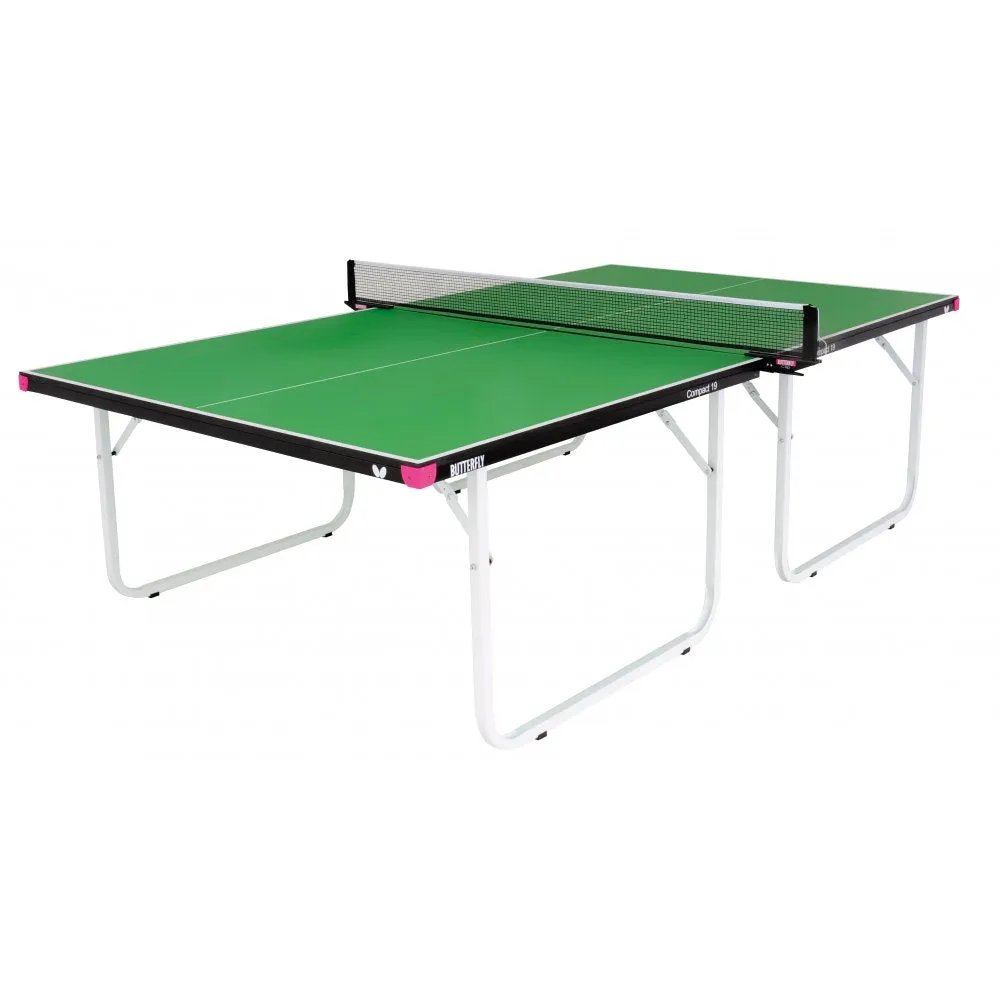 Butterfly 9ft Compact Table Tennis Table | Green