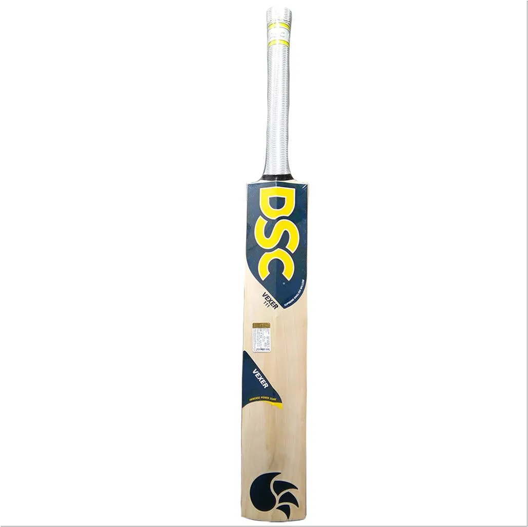 High-Quality DSC Vexer 111 English Willow Cricket Bat 