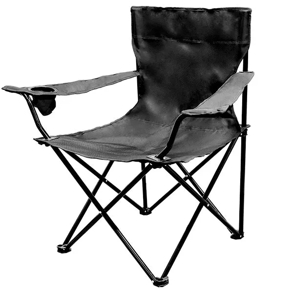 Kwik Foldable Chair w/ Bag (Black)