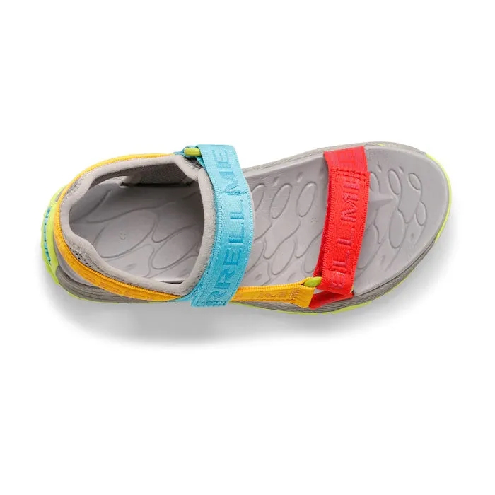 Merrell Kids Youths Kahuna Web Sandal Grey Multi Logo