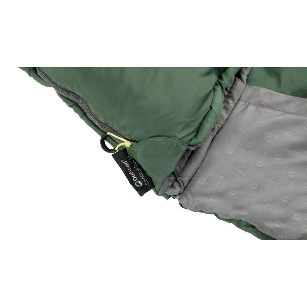 Outwell Contour Lux XL Sleeping Bag (Green)