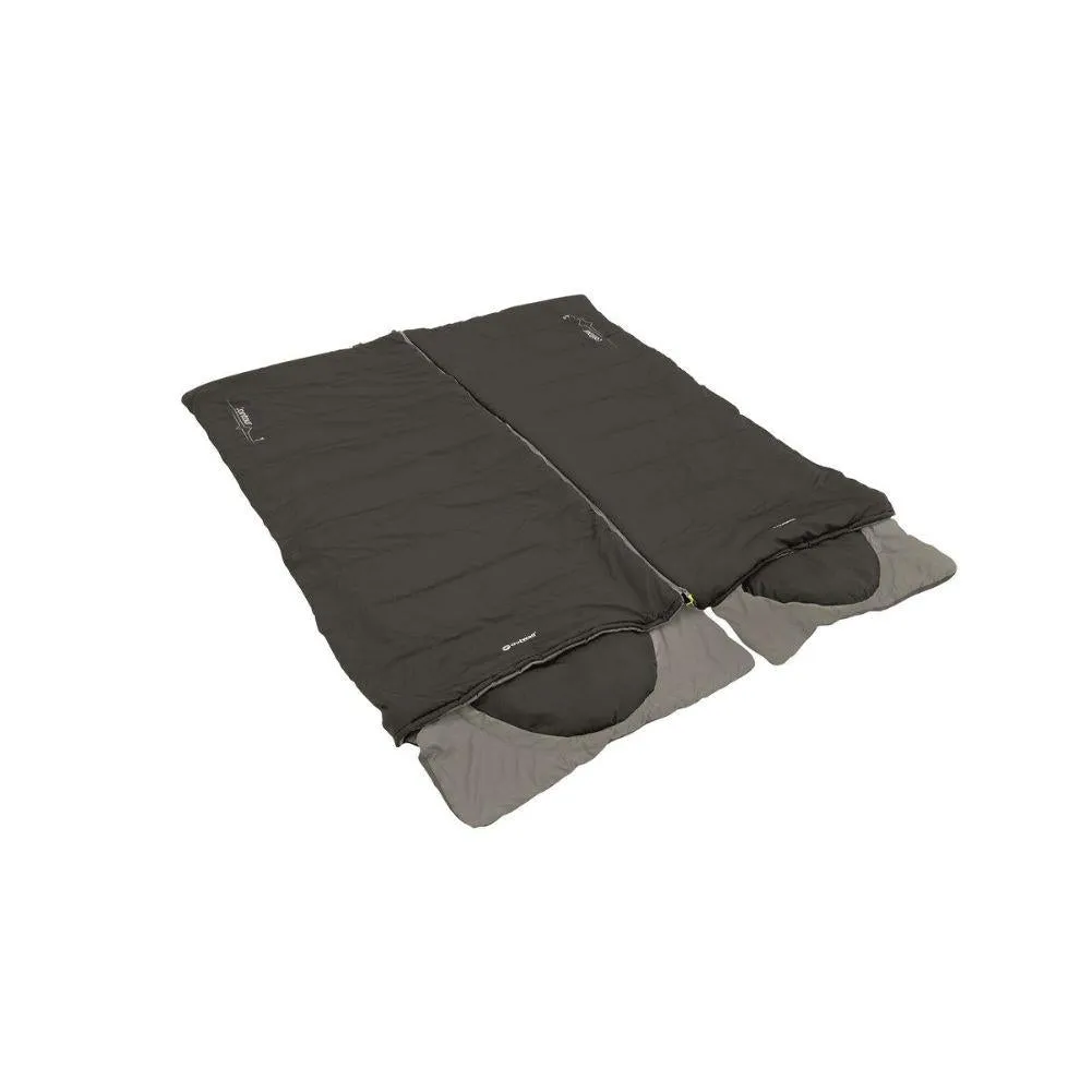 Outwell Contour Sleeping Bag - Left Zip (Midnight Black)