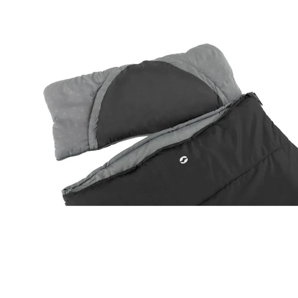 Outwell Contour Sleeping Bag - Left Zip (Midnight Black)