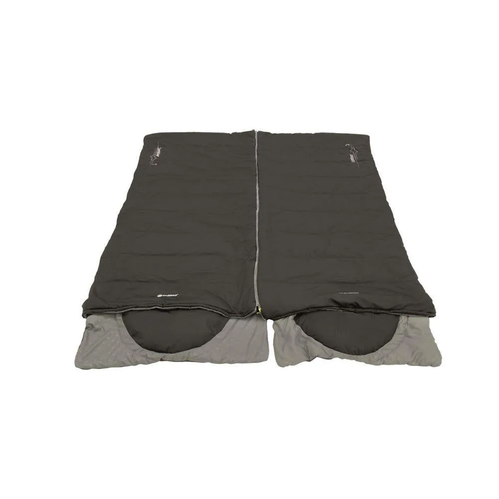 Outwell Contour Sleeping Bag - Left Zip (Midnight Black)