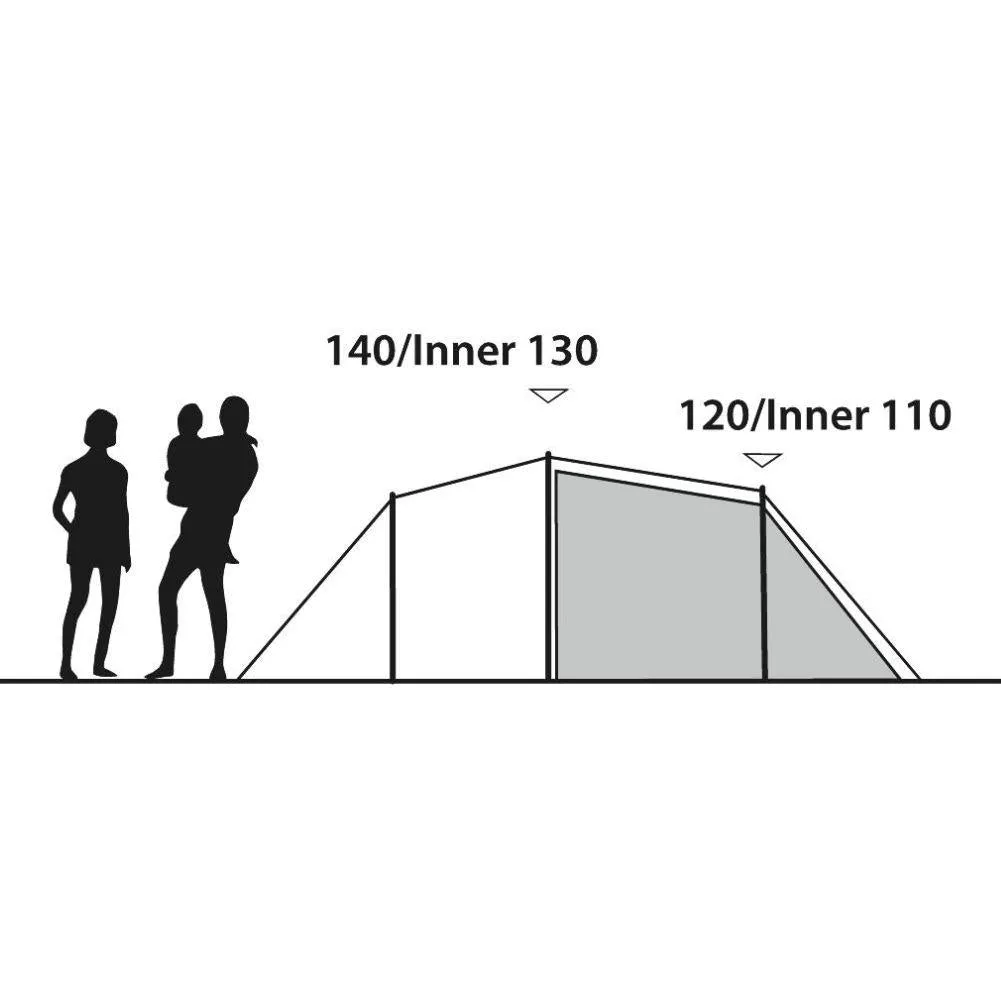 Outwell Tent Earth 4 - 4 Man Tunnel Tent