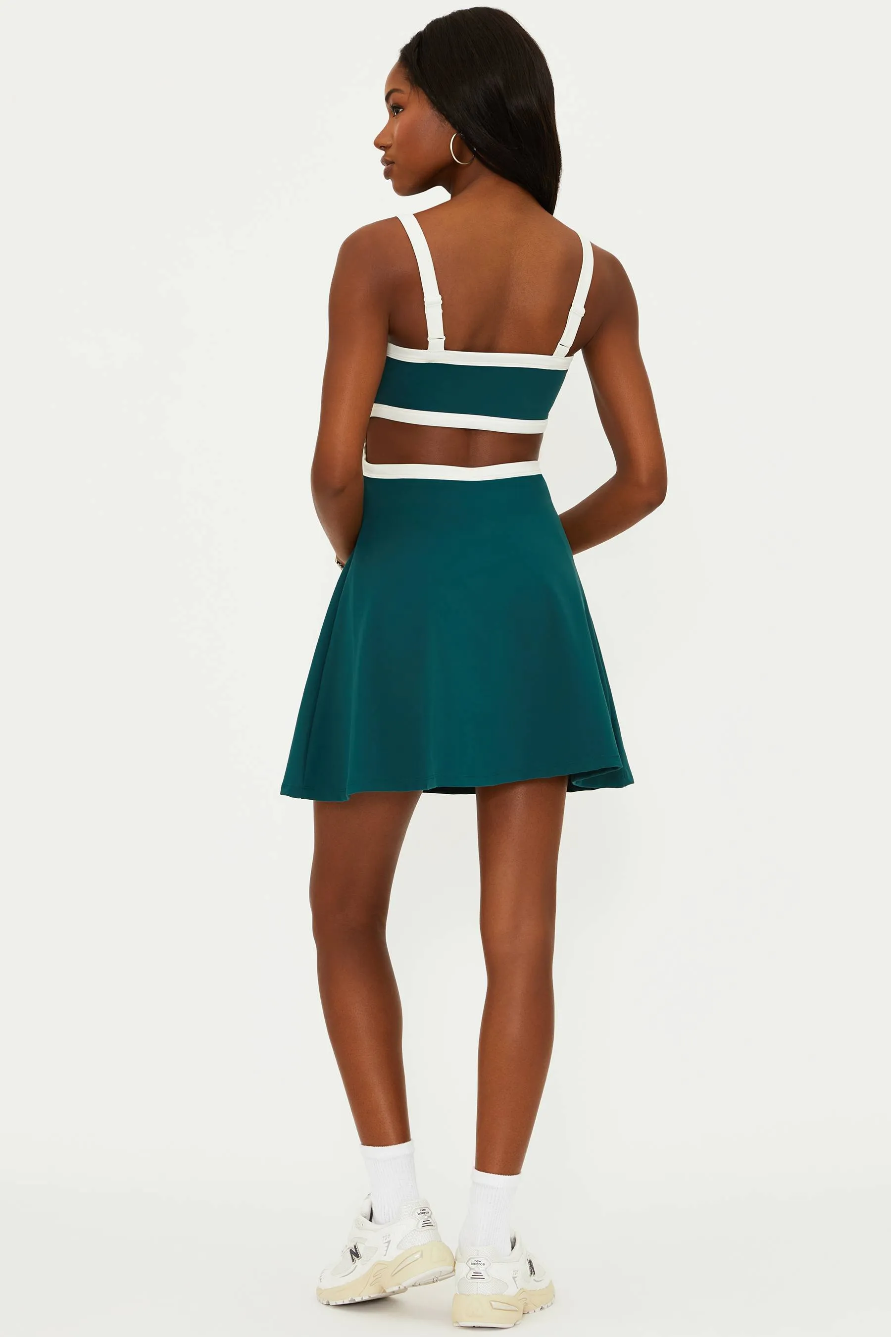 Sage Dress Pine Green