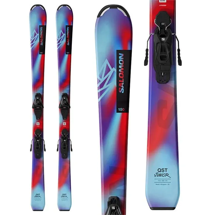 Salomon QST Jr M Skis [w. L6 GW Bindings] 2025