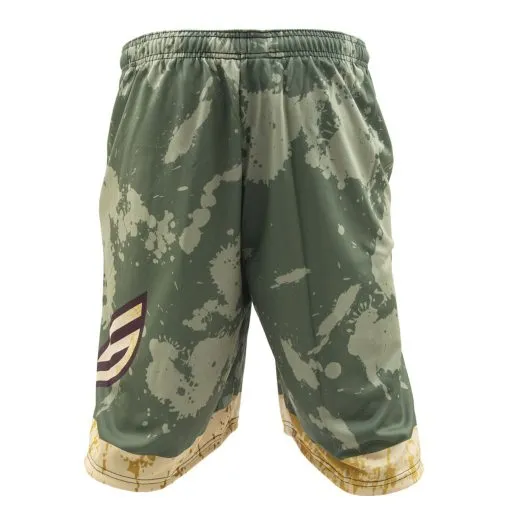 Social Paintball Grit Shorts - Grunge