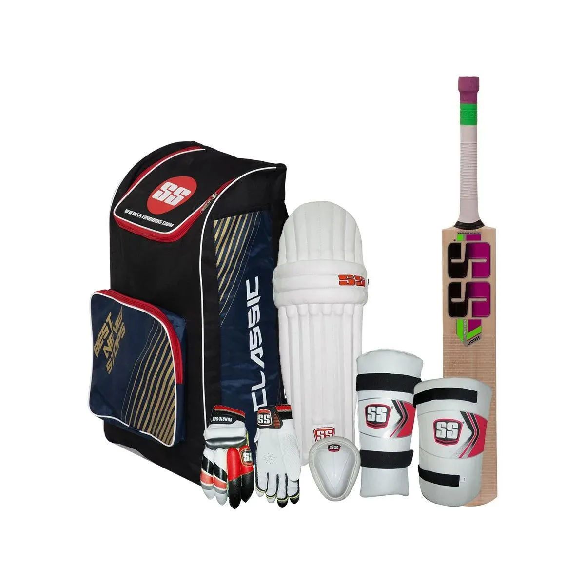 SS Kashmir Willow Cricket Kit | Cricket | KIBI Sports