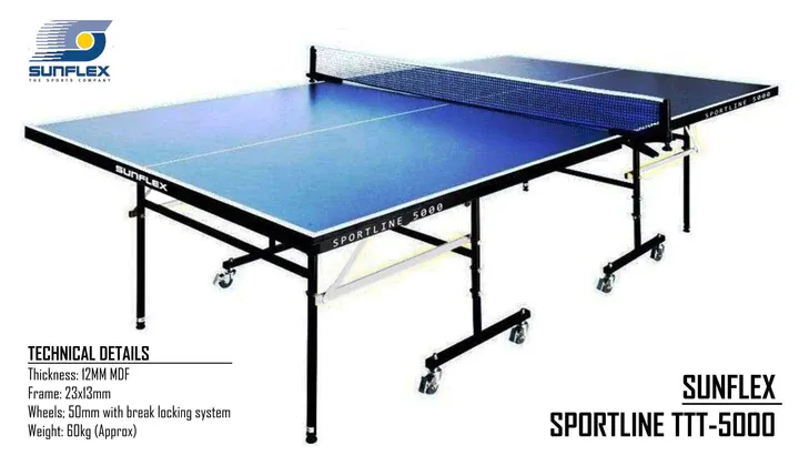 SUNFLEX TT TABLE TENNIS 5000 & SET